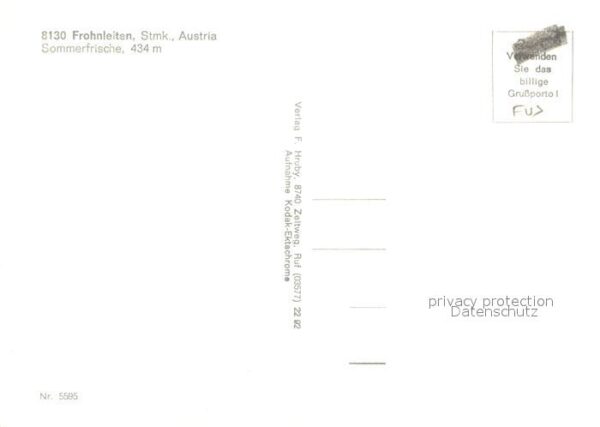 Frohnleiten Fliegeraufnahme – Bild 2