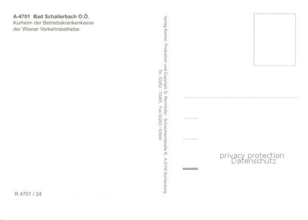 Bad Schallerbach Strassenbahnerheim – Bild 2