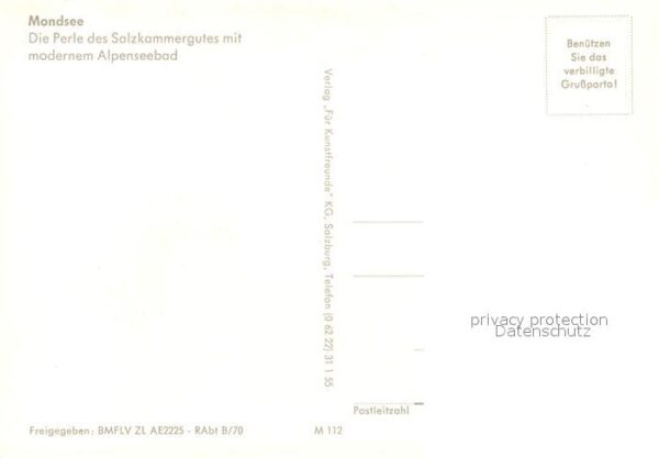 Mondsee Salzkammergut Fliegeraufnahme – Bild 2