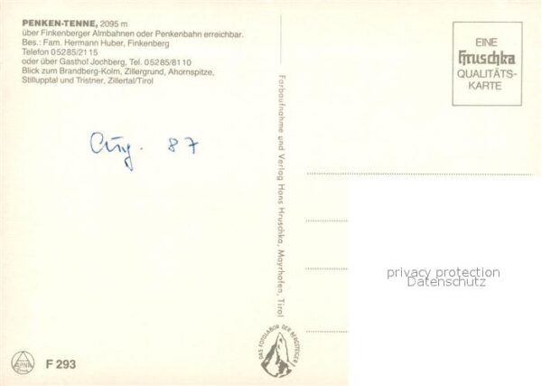 Finkenberg Tirol Penken Tenne Panorama – Bild 2