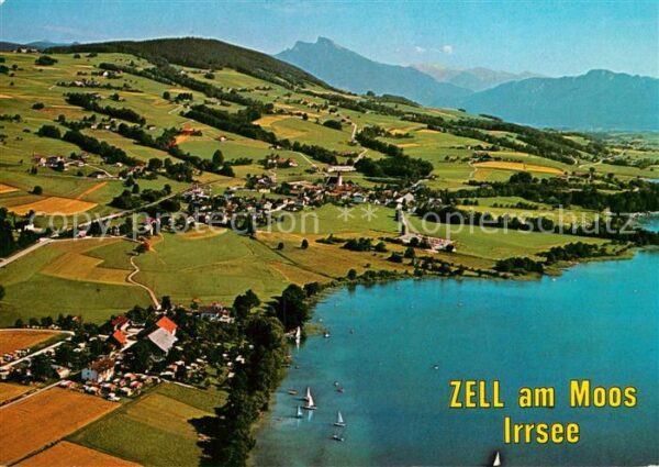 Zell Moos Irrsee Fliegeraufnahme