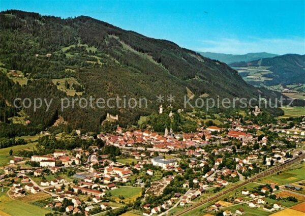 Friesach Kaernten Fliegeraufnahme