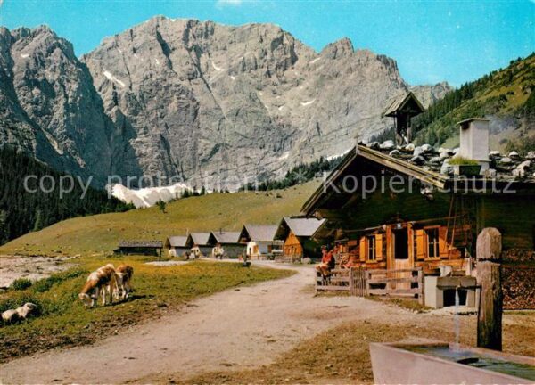 Eng Alm Panorama Karwendel