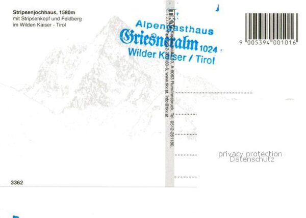 Stripsenjochhaus Wilder Kaiser Enzian Edelweiß Azaleen S – Bild 2