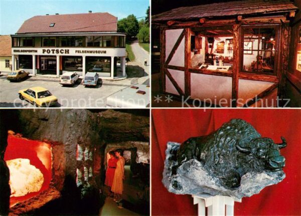 Bernstein Burgenland Felsenmuseum Potsch Edelserpentin