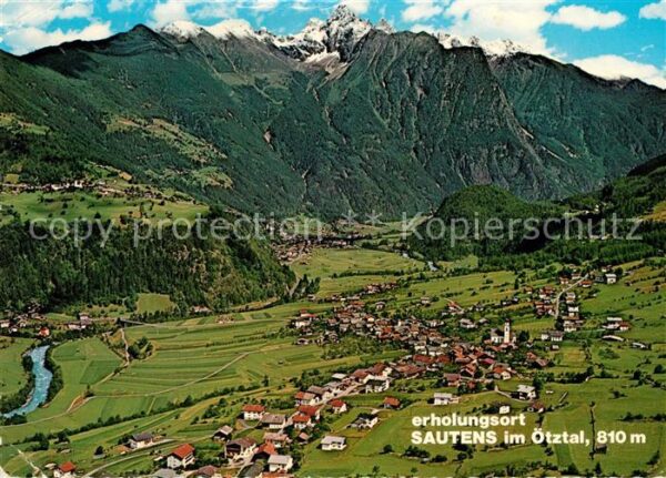 Sautens Fliegeraufnahme