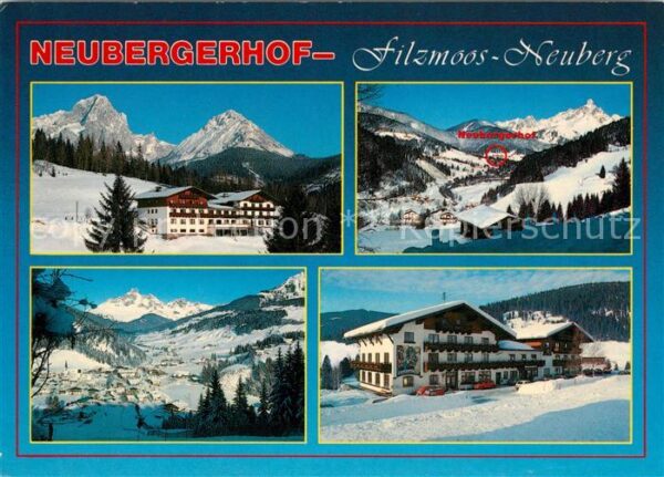 Neuberg Filzmoos Neubergerhof Alpengasthof Pension Winte