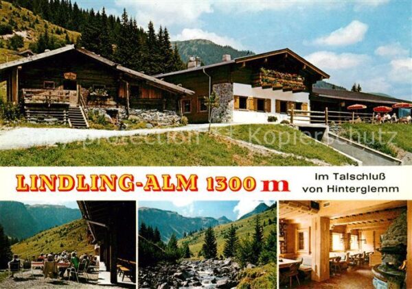 Hinterglemm Saalbach Lindling Alm