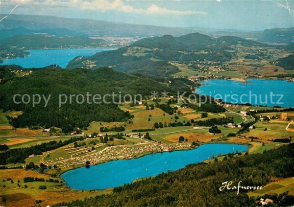 Hafnersee Fliegeraufnahme Keutschachersee Wörther
