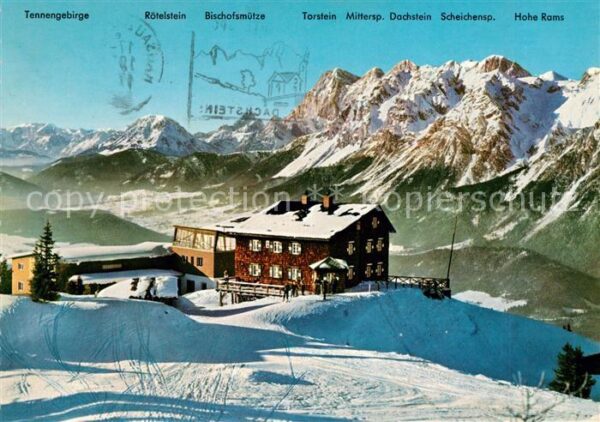 Markt Haus Ennstal Krummholzhütte Hoher Dachstein Winter