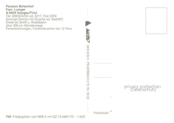 Holzgau Fliegeraufnahme – Bild 2