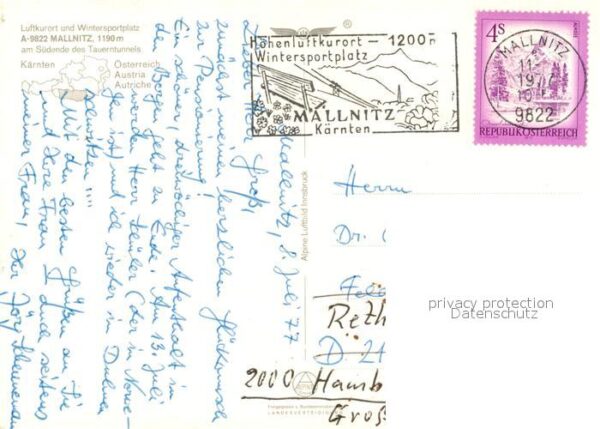 Mallnitz Kaernten Fliegeraufnahme – Bild 2