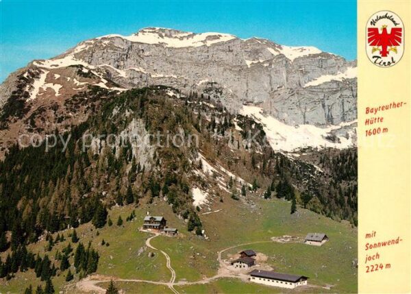 Bayreutherhuette Fliegeraufnahme Sonnwendjoch