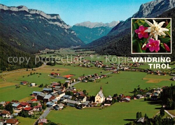 Waidring Tirol Fliegeraufnahme