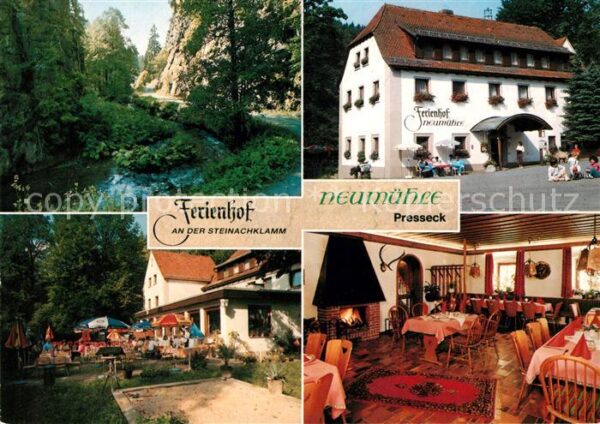 Neumuehle Presseck Ferienhof Steinachklamm
