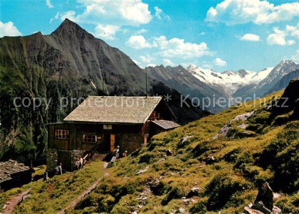 Zillertal Tirol Gamshütte Tristner Floitental Großer Lö