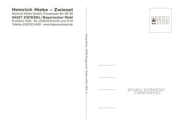 Zwiesel Niederbayern Bärwurzerei Hieke – Bild 2