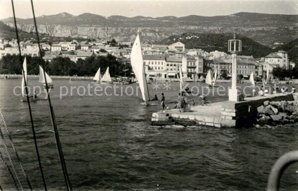 Crikvenica Kroatien Hafen
