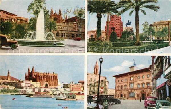 Palma de Mallorca Stadtansichten