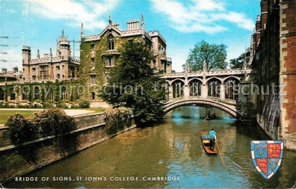 Cambridge Cambridgeshire Bridge of Sighs St Johns College
