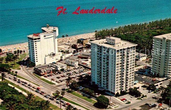 Lauderdale Florida Fliegeraufnahme