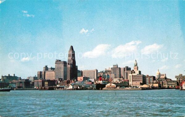 Baltimore Maryland Hafen Skyline