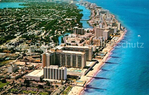 Miami Beach Fliegeraufnahme