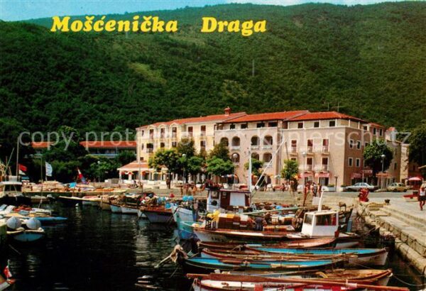 Moscenicka Draga Kroatien Hafen
