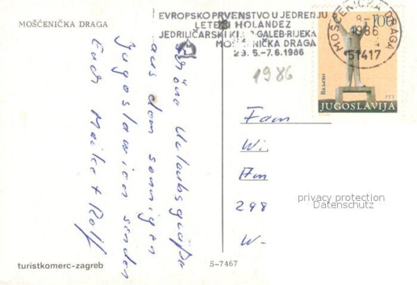 Moscenicka Draga Kroatien Hafen – Bild 2