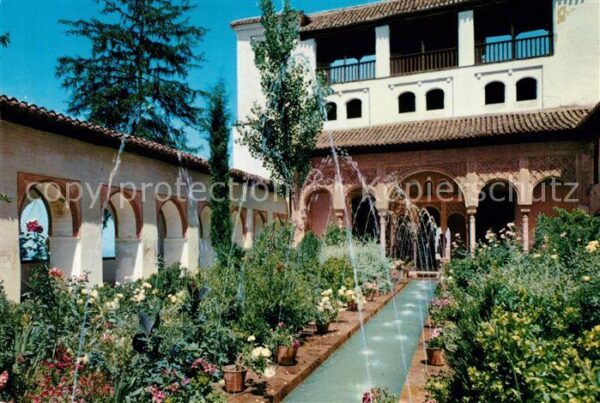 Granada Andalucia Brunnenanlage