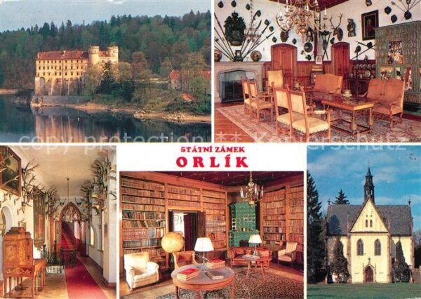 Orlik nad Vltavou Statni zamek