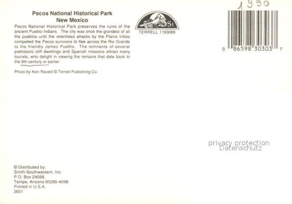 Pecos New Mexico Natitonal Historic Park – Bild 2