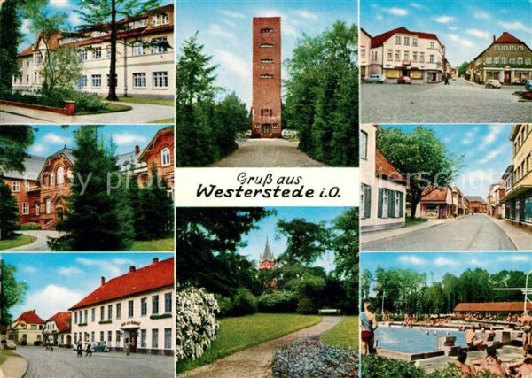Westerstede Kreisamt Gemeindekrankenhaus Wasserturm