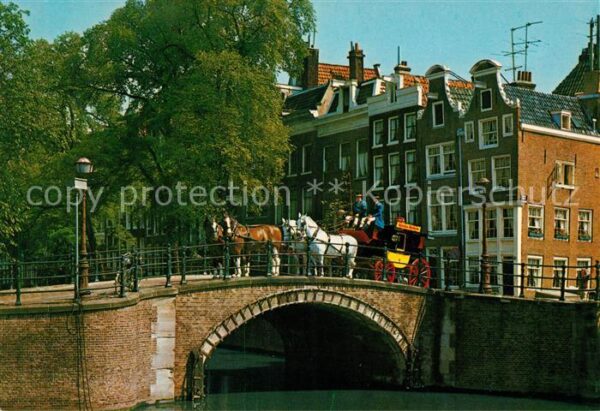 Amsterdam Niederlande Keizersgracht Reguliersgracht Pferdekut