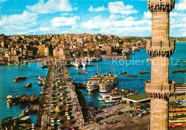 Istanbul Constantinopel Galata Brücke