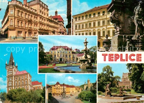 Teplice Hotel Theria Schloss Denkmal