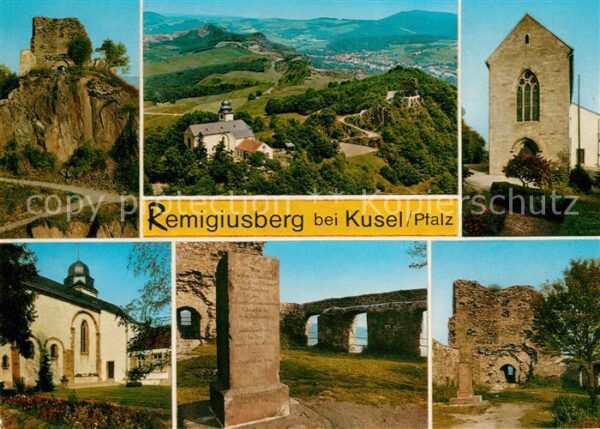 Kusel Remigiusberg Pfarrkirche Ruine Michelsb