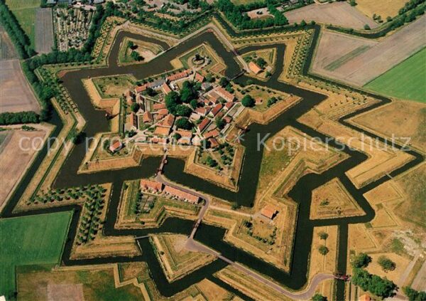 Bourtange Fliegeraufnahme Festung