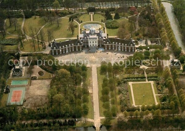 Den Haag Fliegeraufnahme Residenz Königin Beatri