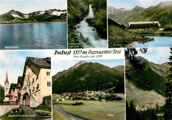 Ischgl Madleinsee Id Alpe Fimbertalschlucht Ga