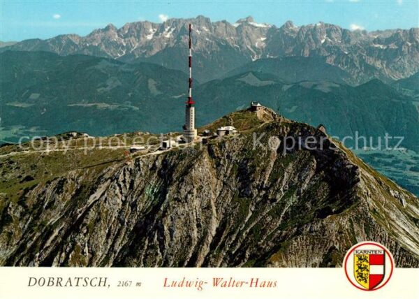 Dobratsch Kaernten Ludwig Walter Haus Sendeanlage ORF