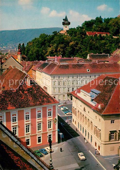 Graz Steiermark Schauspielhaus Uhrturm