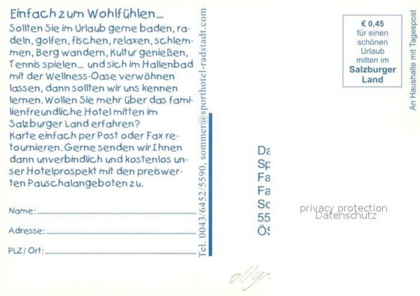 Radstadt Sporthotel – Bild 2