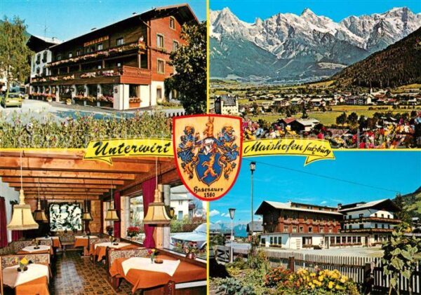 Maishofen Großgasthof Unterwirt Panoramen