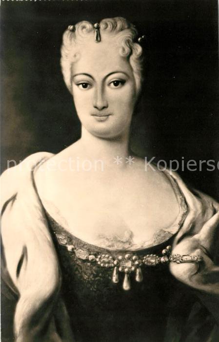 Moritzburg Sachsen Portrait Gräfin Anna Constantia von Cos