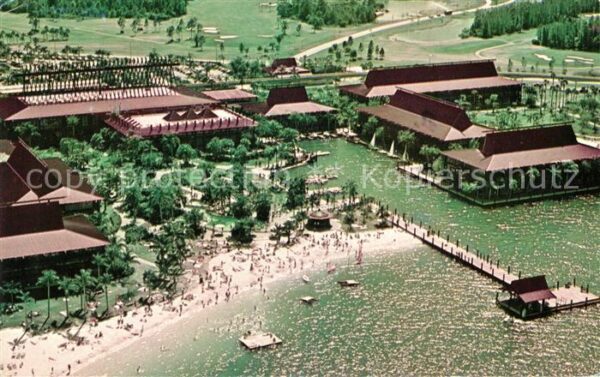 Disney World Just across the Seven Seas Lagoon from