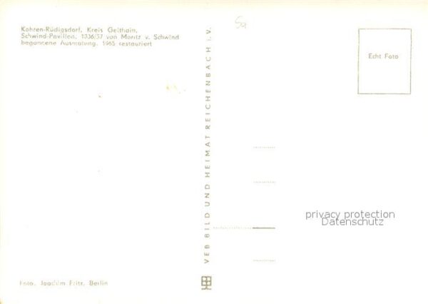 Klavier Kohren-Rüdigsdorf Schwind-Pavillon – Bild 2
