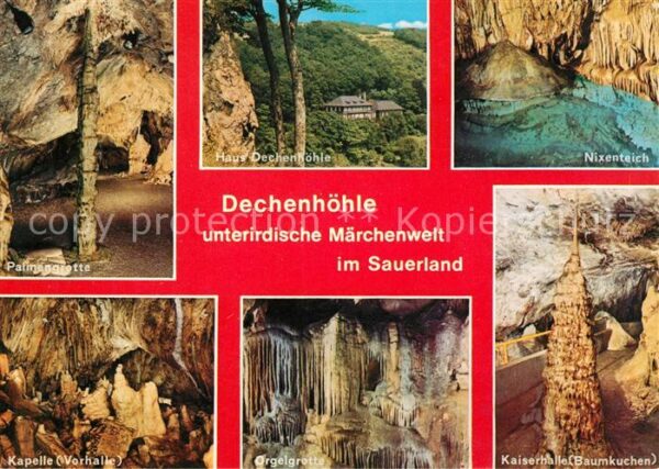 Hoehlen Caves Grottes Dechenhöhle Nixenteich Plamengrotte Org