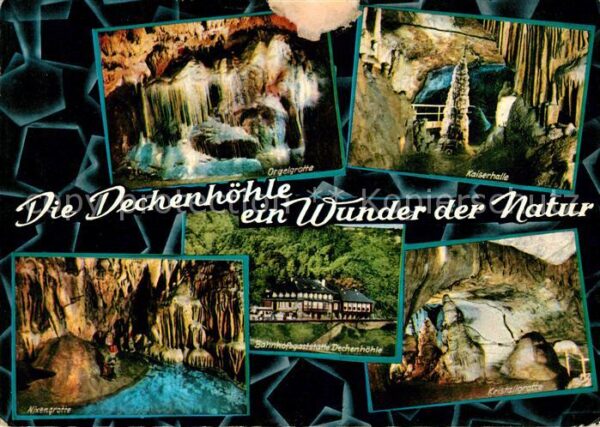 Hoehlen Caves Grottes Dechenhöhle Orgelgrotte Kaiserhalle Nix