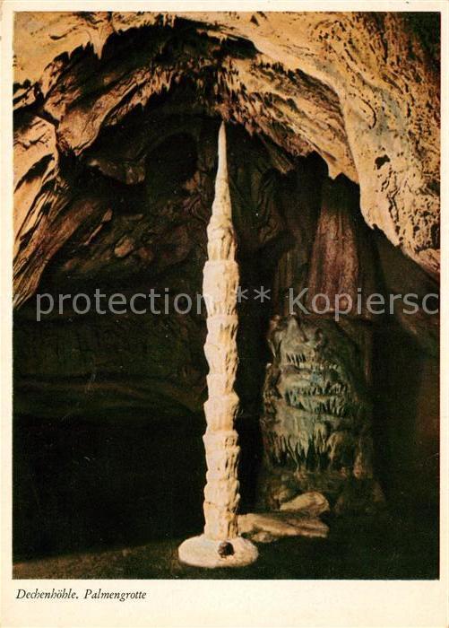 Hoehlen Caves Grottes Dechenhöhle Palmengrotte
